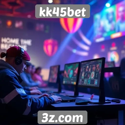 kk45bet analisa tendências do mercado de jogos online